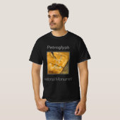 Nationaal monument Petroglyph, New Mexico T-shirt (Voorkant volledig)