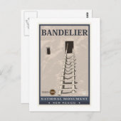 Nationaal monument van Bandelier 1 Briefkaart (Voorkant / Achterkant)