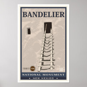 Nationaal monument van Bandelier 1 Poster