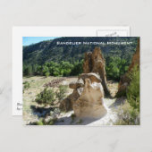 Nationaal monument van Bandelier Briefkaart (Voorkant / Achterkant)