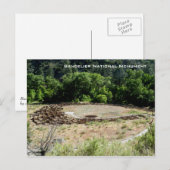 Nationaal monument van Bandelier Briefkaart (Voorkant / Achterkant)
