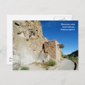 Nationaal monument van Bandelier Briefkaart (Voorkant / Achterkant)