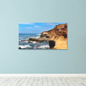 Nationaal monument van Cabrillo Canvas Afdruk (Insitu (Houten vloer))