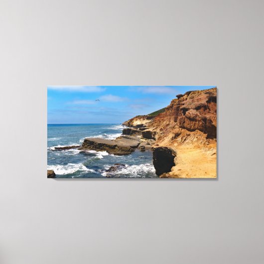 Nationaal monument van Cabrillo Canvas Afdruk (Voorkant)