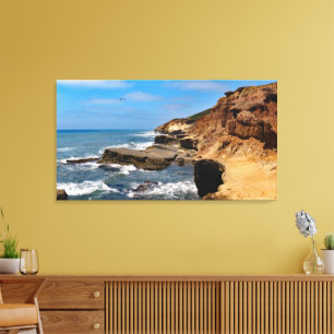Nationaal monument van Cabrillo Canvas Afdruk