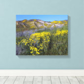 Nationaal monument van Carrizo Plain Canvas Afdruk (Insitu (Houten vloer))
