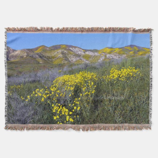 Nationaal monument van Carrizo Plain Deken (Voorkant)