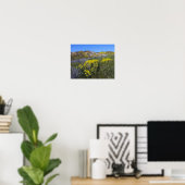 Nationaal monument van Carrizo Plain Poster (Thuiskantoor)