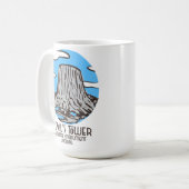 Nationaal Monument van de Duivelstoren Koffiemok (Voorkant links)