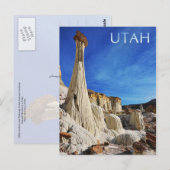 Nationaal monument van Grand Staircase-Escalante,  Briefkaart (Voorkant / Achterkant)