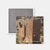 Nationaal monument van Hovenweep Magneet (Voorkant / Achterkant)