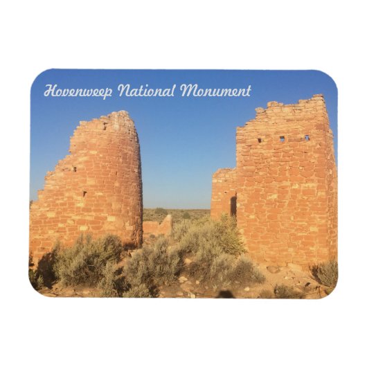 Nationaal monument van Hovenweep Magneet (Horizontaal)