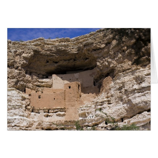 Nationaal monument van Montezuma's Castle (Voorkant Horizontaal)