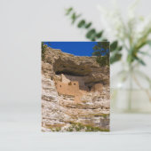Nationaal monument van Montezuma's Castle Briefkaart (Staand voorkant)