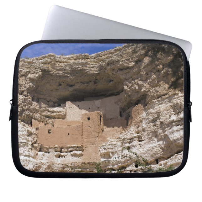 Nationaal monument van Montezuma's Castle Laptop Sleeve (Voorkant)