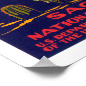 Nationaal monument van Saguaro Poster (Hoek)