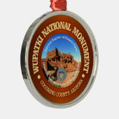 Nationaal monument van Wupatki Metalen Ornament (Rechts)