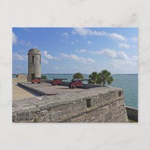 Nationaal monument voor Castillo de San Marcos Briefkaart