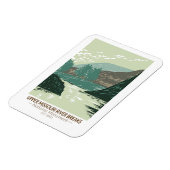 Nationaal monument voor de rivier de Missouri Magneet (Linkerzijde)