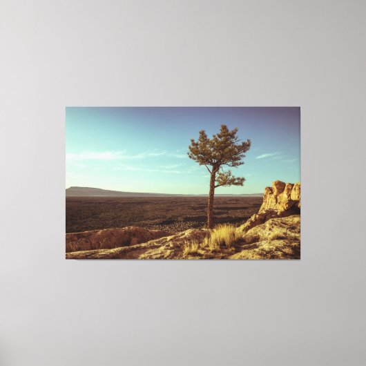 Nationaal monument voor El Malpais Canvas Afdruk (Voorkant)