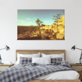 Nationaal monument voor El Malpais Canvas Afdruk (Insitu (Slaapkamer))