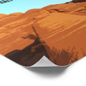 Nationaal monument voor Grand Staircase Escalante Poster (Hoek)