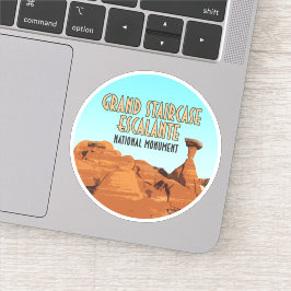 Nationaal monument voor Grand Staircase Escalante Sticker