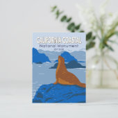 Nationaal monument voor kustbewoners van Californi Briefkaart (Staand voorkant)