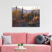 Nationaal monument voor orgaanpijpleiding canvas afdruk (Insitu (Woonkamer))