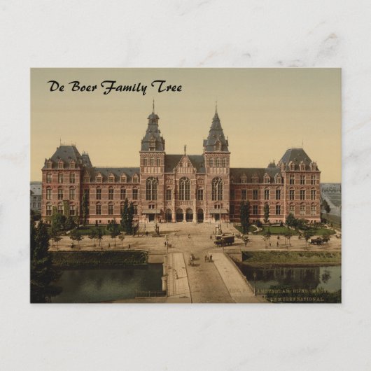 Nationaal Museum, Amsterdam, Nederland Briefkaart (Voorkant)