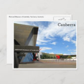 nationaal museum australië briefkaart (Voorkant / Achterkant)