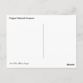 Nationaal Museum Praag Briefkaart (Achterkant)