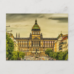 Nationaal Museum Praag Briefkaart