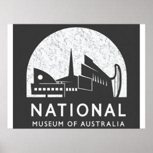 Nationaal Museum van Australië Wandkunst. Poster
