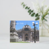 Nationaal Museum voor schone Kunsten, Santiago, Ch Briefkaart (Staand voorkant)