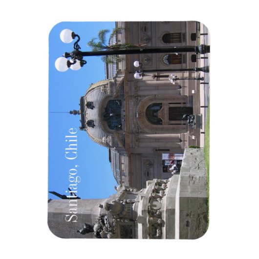 Nationaal Museum voor schone Kunsten, Santiago, Ch Magneet (Verticaal)