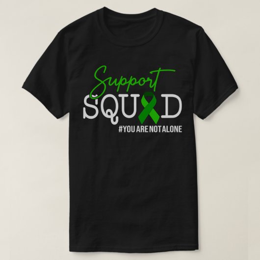 Nationaal nierondersteuningsteam t-shirt (Design voorkant)