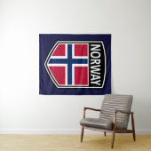 Nationaal - Noorwegen Wandkleed (In Situ (horizontaal))