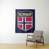 Nationaal - Noorwegen Wandkleed (In situ)