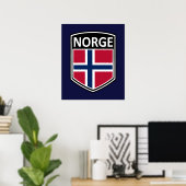 Nationaal - Norge Poster (Thuiskantoor)
