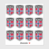 Nationaal - Norge Sticker (Vel)
