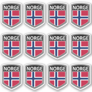 Nationaal - Norge Sticker