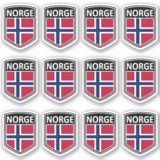 Nationaal - Norge Sticker