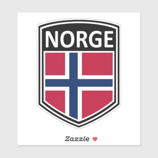 Nationaal - Norge Sticker (Vel)