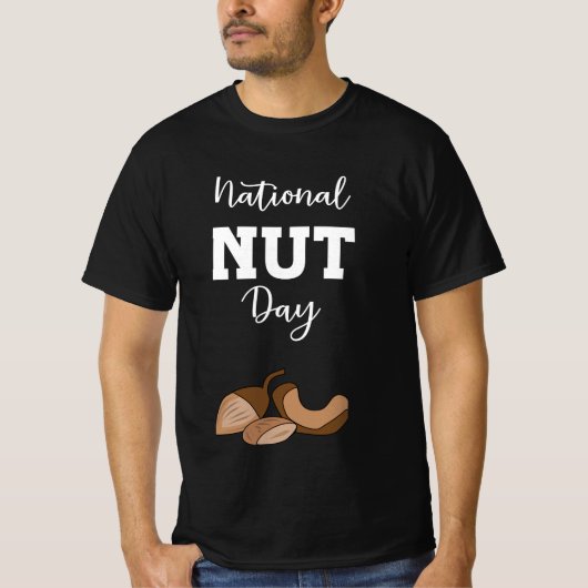 Nationaal Notendagteken T-shirt (Voorkant)