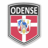 Nationaal - Odense Denmark Sticker (Voorkant)