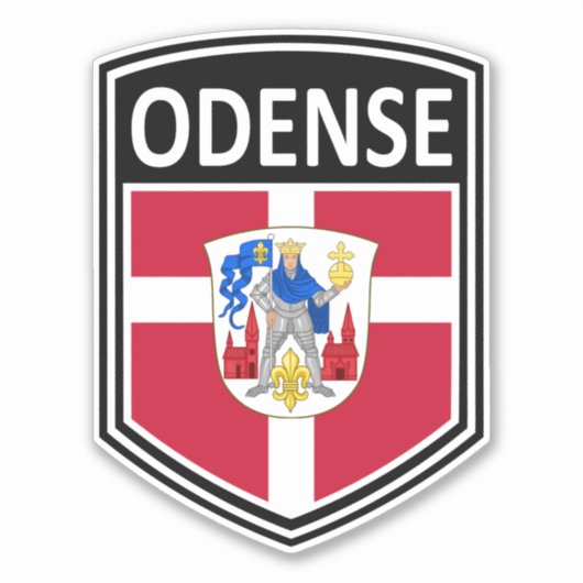 Nationaal - Odense Denmark Sticker (Voorkant)
