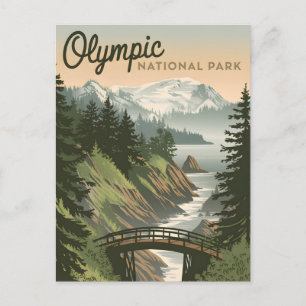 nationaal olympisch park briefkaart