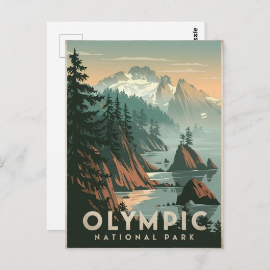 nationaal olympisch park briefkaart (Voorkant / Achterkant)