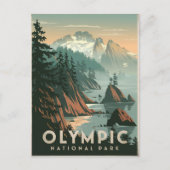 nationaal olympisch park briefkaart (Voorkant)
